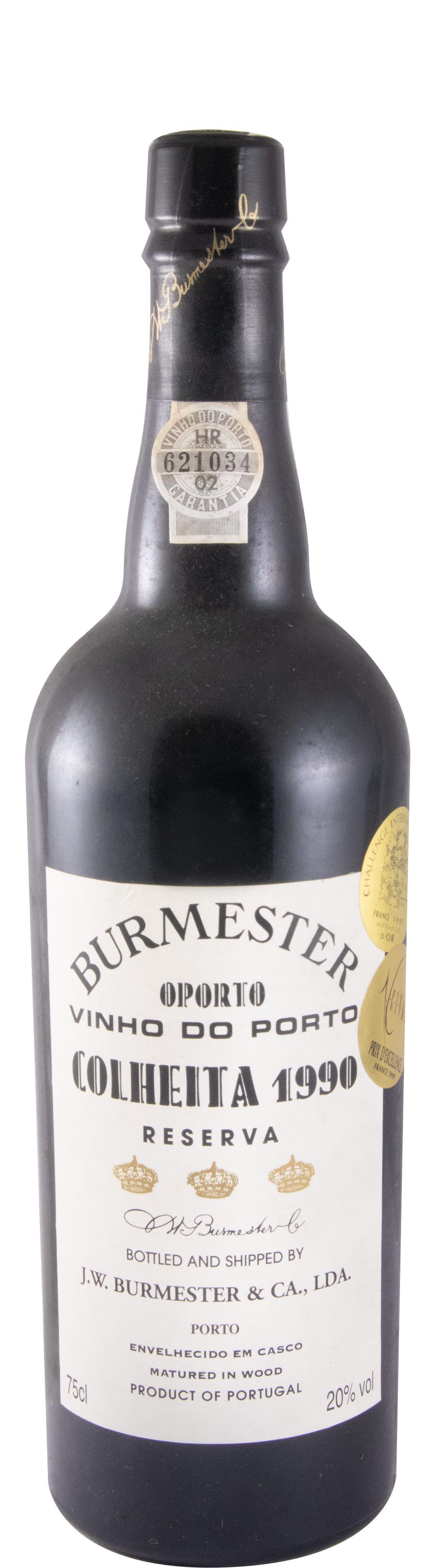 1990 Burmester Colheita Reserva Port