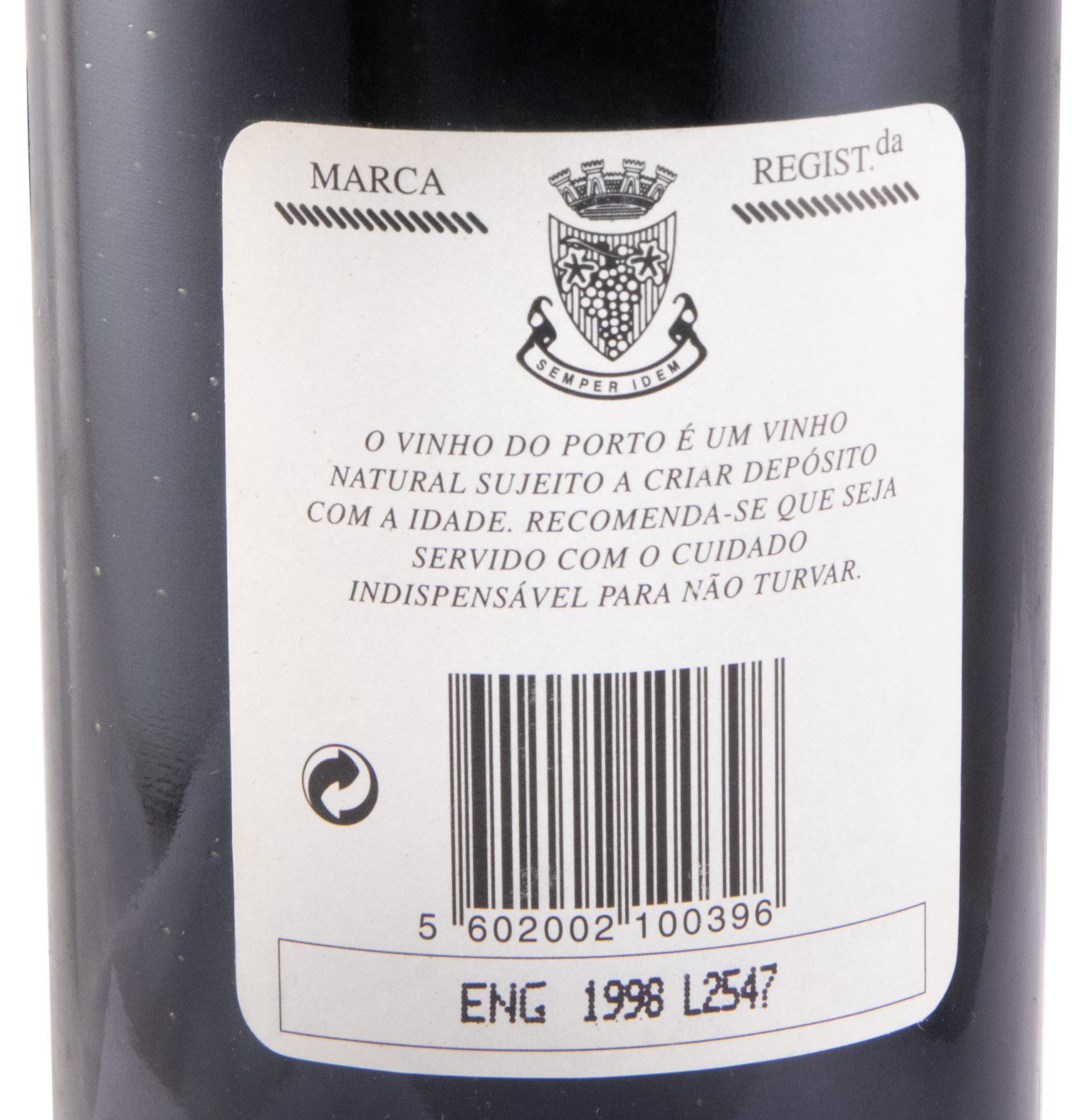 1990 Burmester Colheita Reserva Port