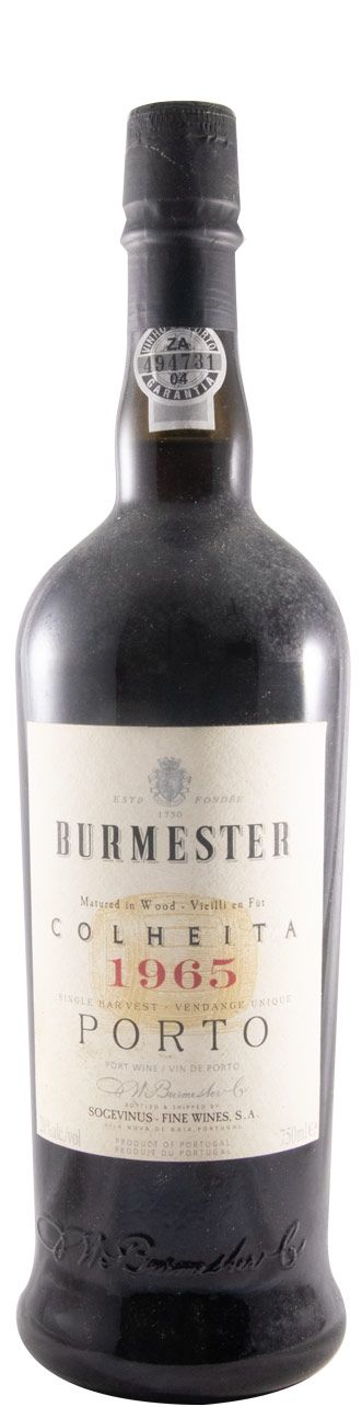 1965 Burmester Colheita Port