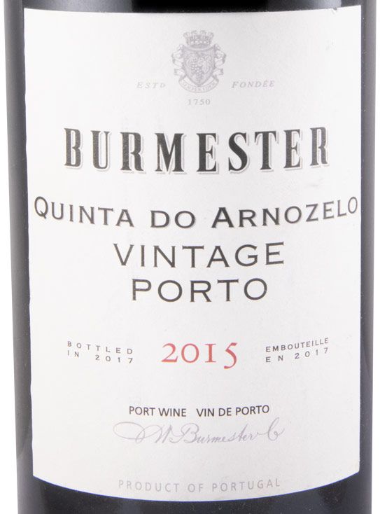2015 Burmester Quinta do Arnozelo Vintage Porto