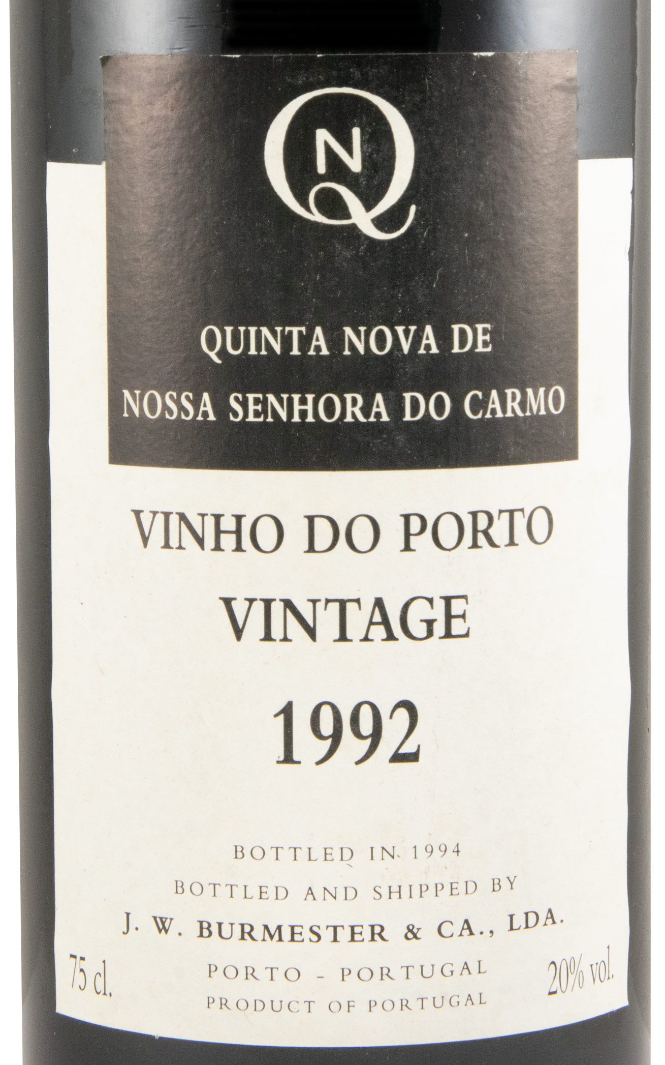 1992 Burmester Quinta Nova Vintage Port