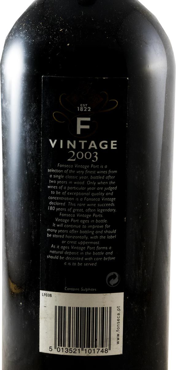 2003 Fonseca Vintage Porto