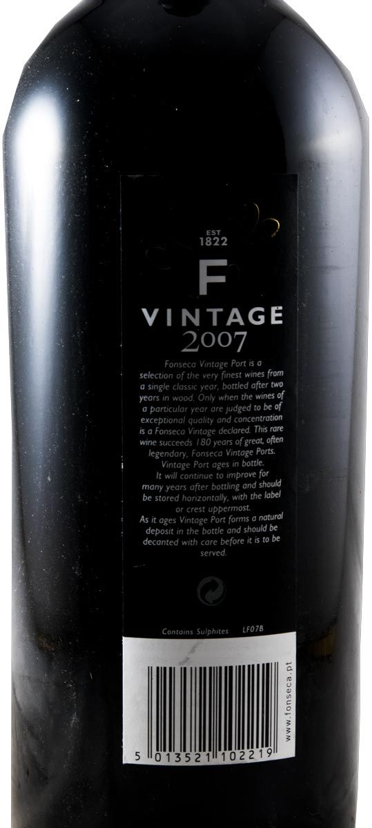 2007 Fonseca Vintage Porto