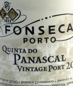 2008 Fonseca Quinta do Panascal Vintage Porto