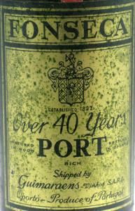 Fonseca 40 years Port (golden label)