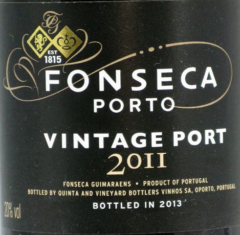 2011 Fonseca Vintage Porto 37,5cl
