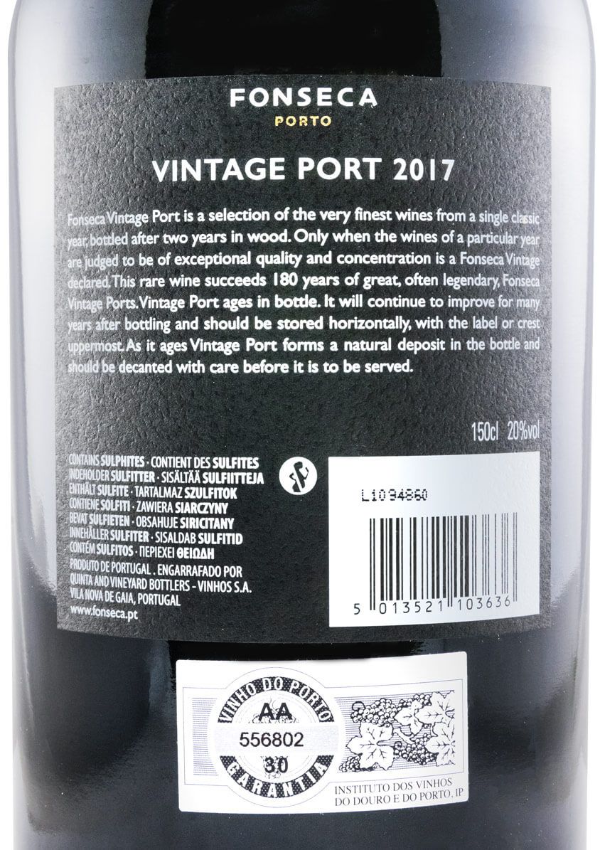 2017 Fonseca Vintage Porto 1,5L