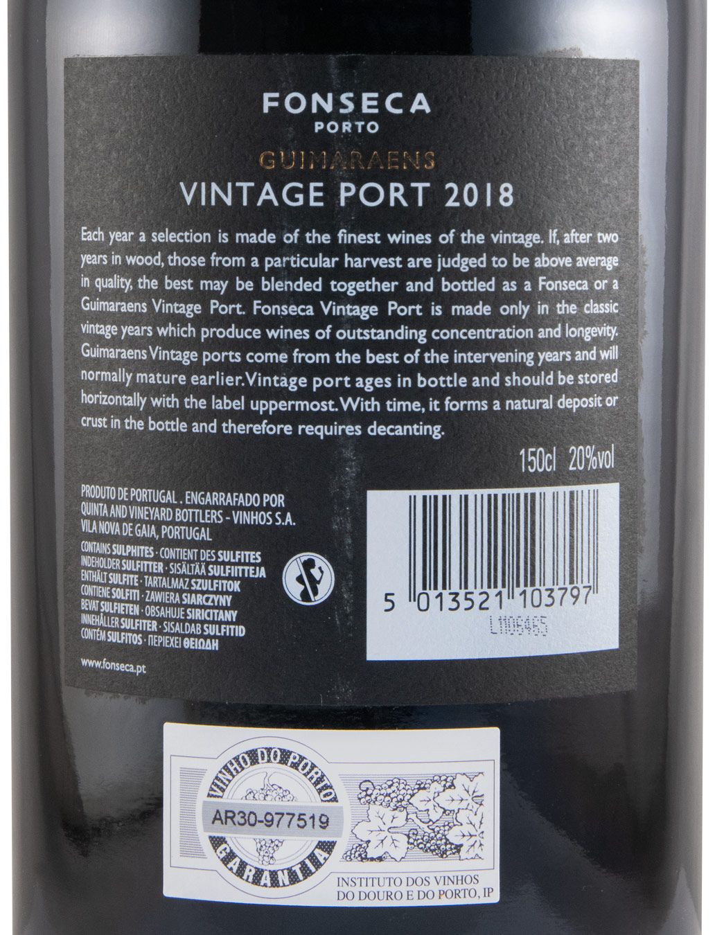 2018 Fonseca Guimaraens Vintage Porto 1,5L