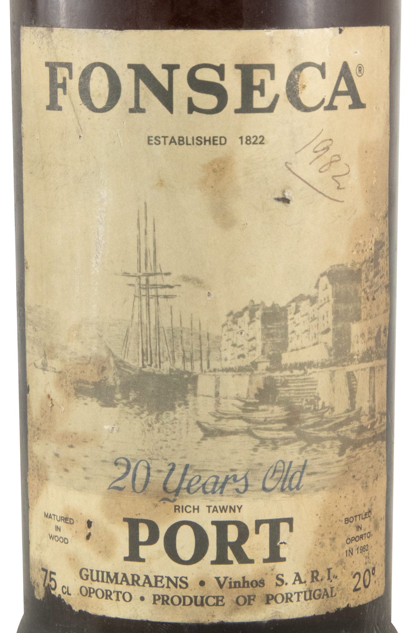 Fonseca 20 anos Porto (engarrafado em 1982)