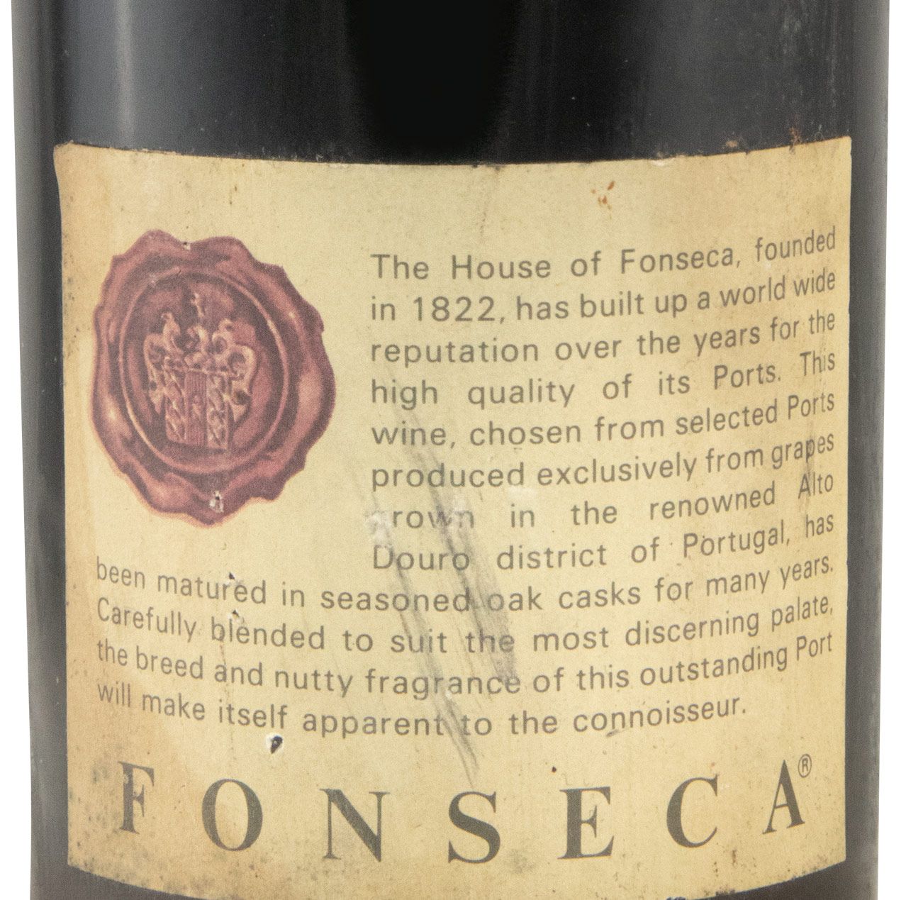 Fonseca 20 anos Porto (engarrafado em 1982)