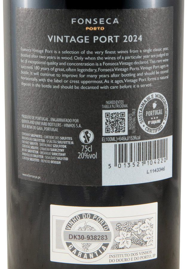 2024 Fonseca Vintage Porto