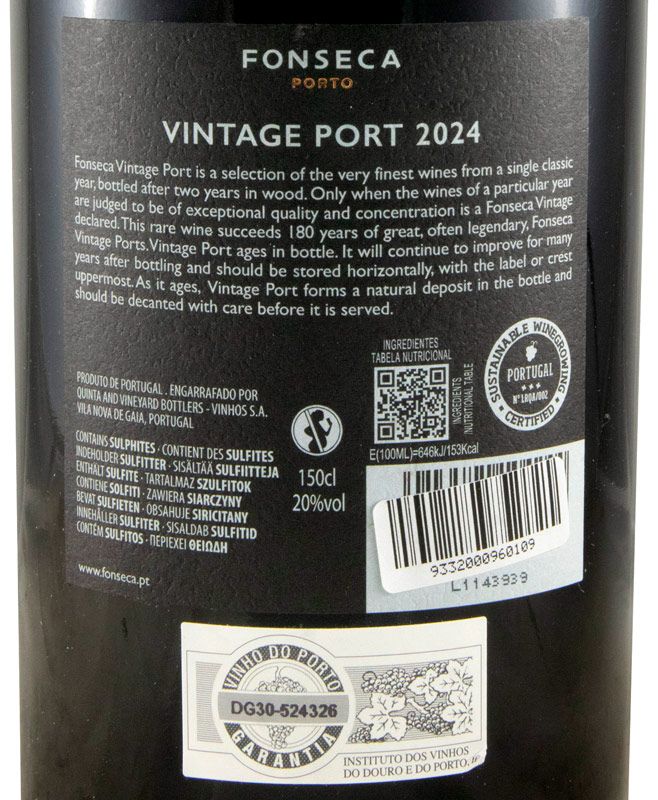 2024 Fonseca Vintage Port 1.5L
