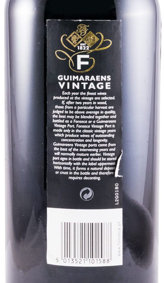2001 Fonseca Guimaraens Vintage Porto