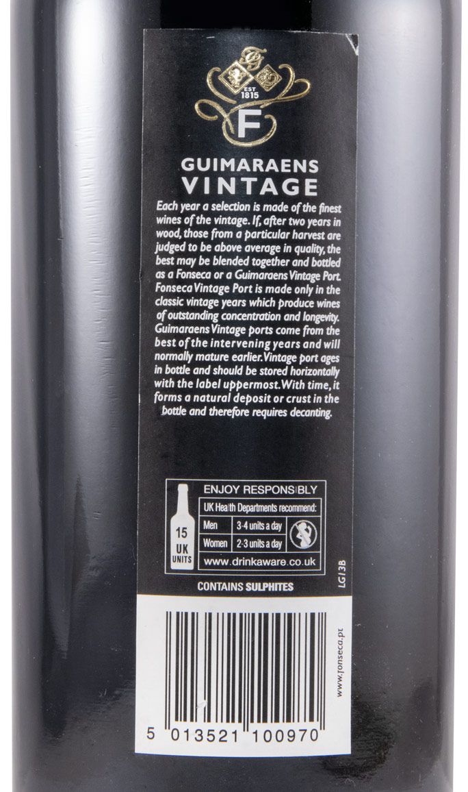 2013 Fonseca Guimaraens Vintage Porto