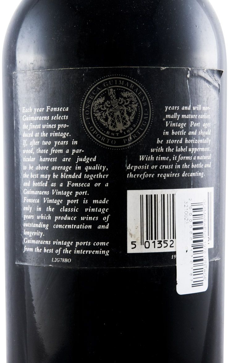1978 Fonseca Guimaraens Vintage Porto