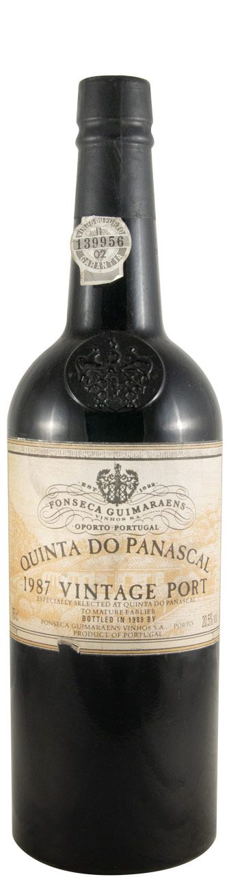 1987 Fonseca Guimaraens Quinta do Panascal Vintage Porto