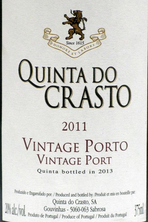 2011 Quinta do Crasto Vintage Porto 37,5cl