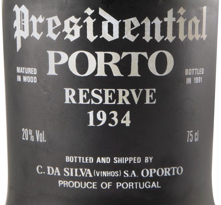 プレンシデンシアル・リザーブ ポート 1934年