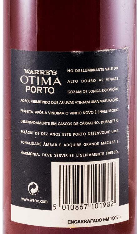 Warre's Otima 10 anos Port 50Cl
