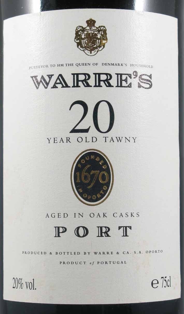 Warre's 20 years Port