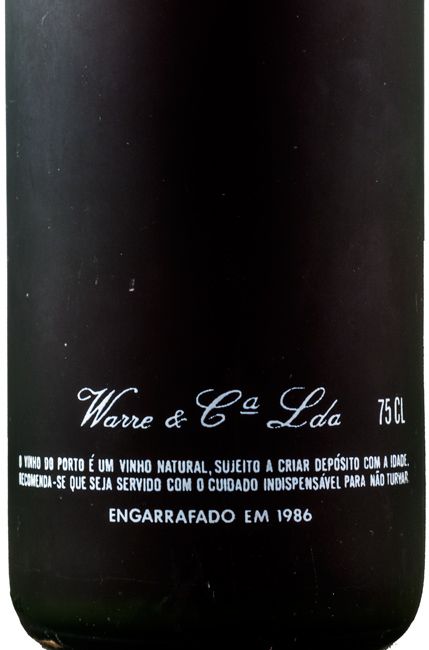 1961 Warre's Cintra Colheita Porto
