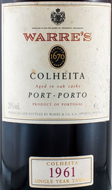 1961 Warre's Colheita Porto