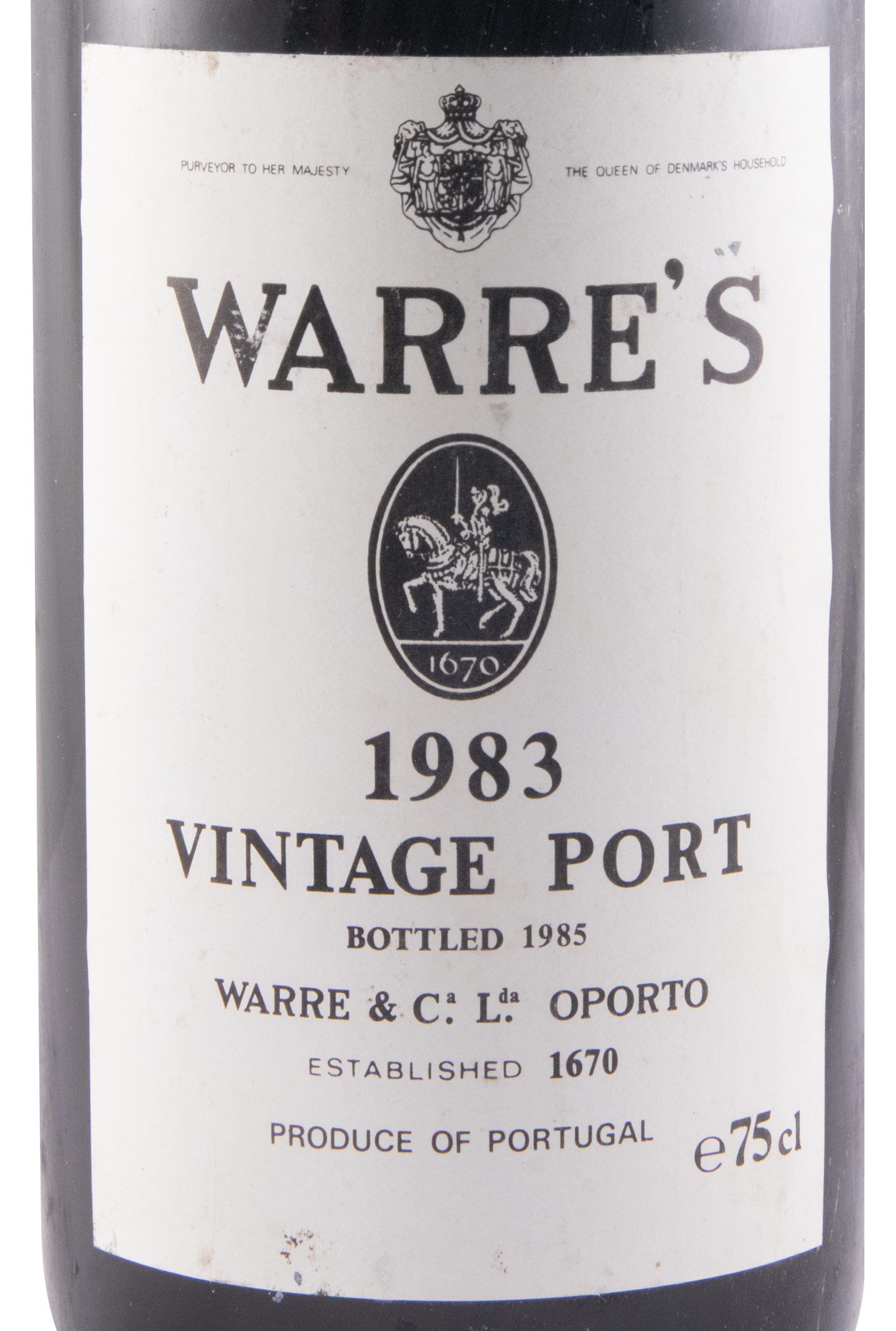 1983 Warre's Vintage Port