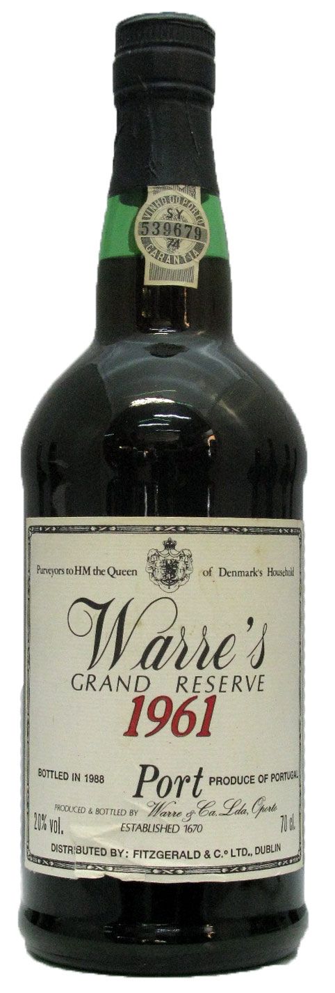 1961 Warre's Grande Reserva Porto