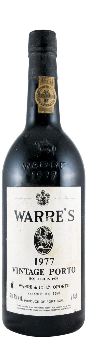 1977 Warre's Vintage Porto