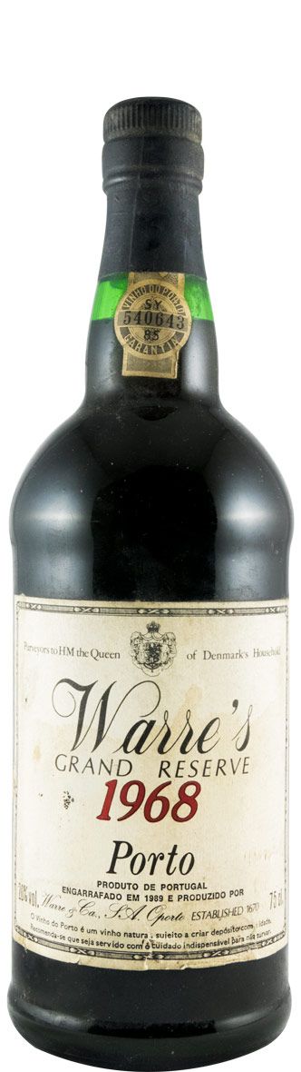 1968 Warre's Grande Reserva Porto