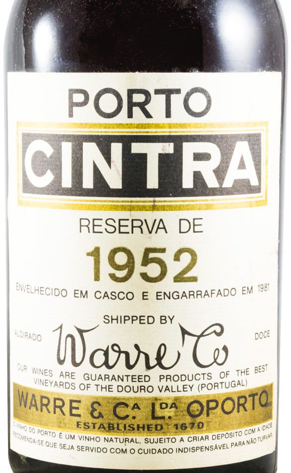1952 Warre's Cintra Reserve Porto