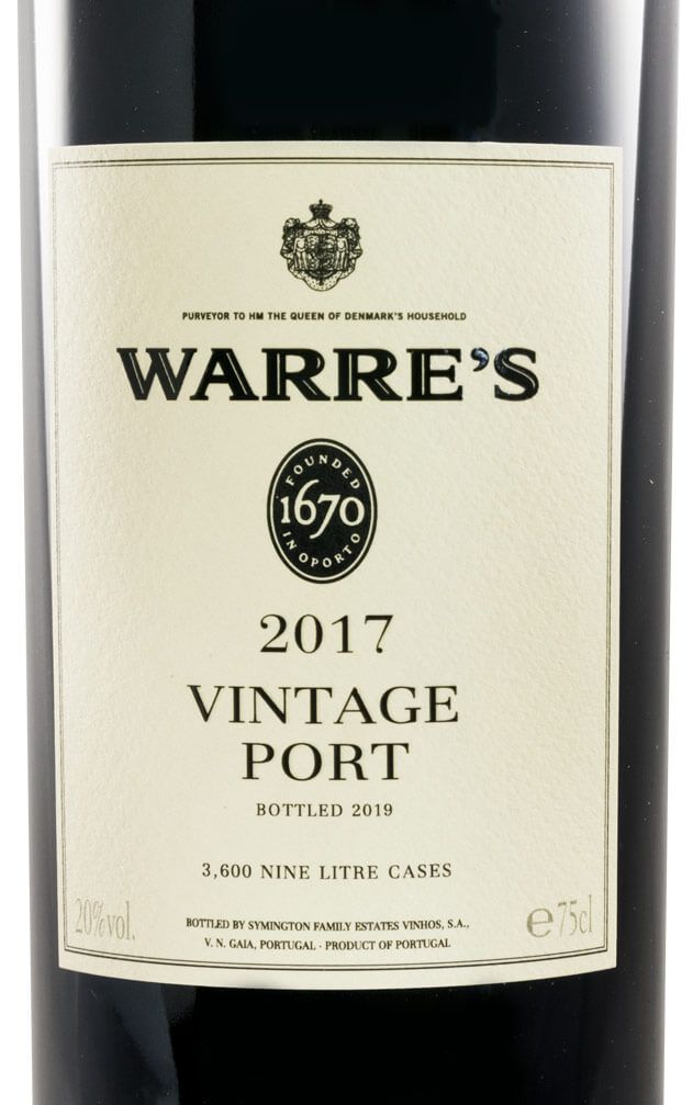 2017 Warre's Vintage Port