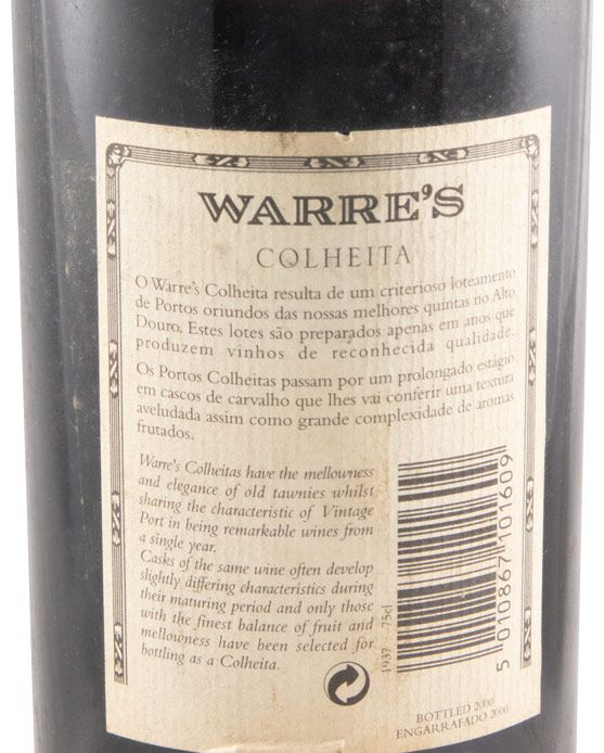 1937 Warre's Colheita Port