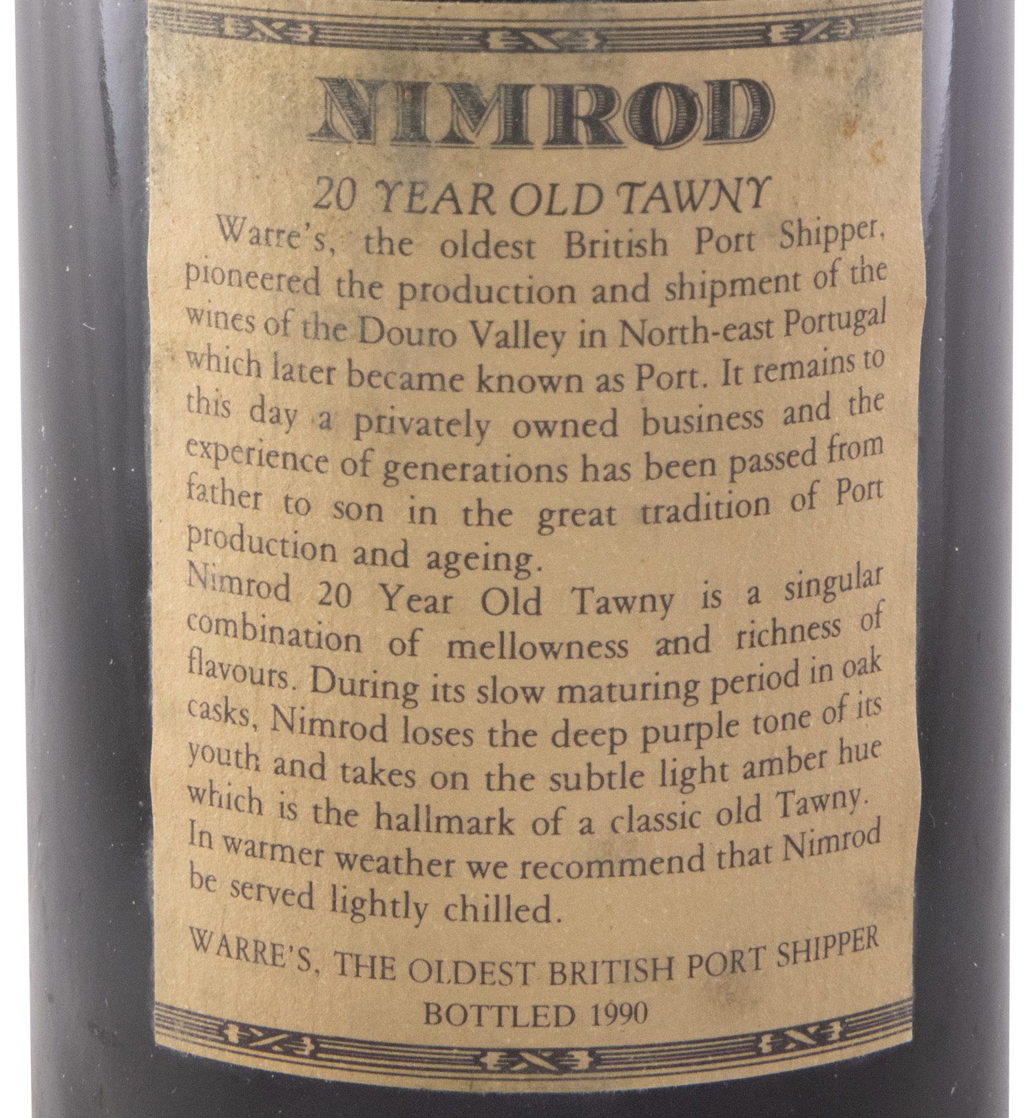 Warre's Nimrod 20 anos Port