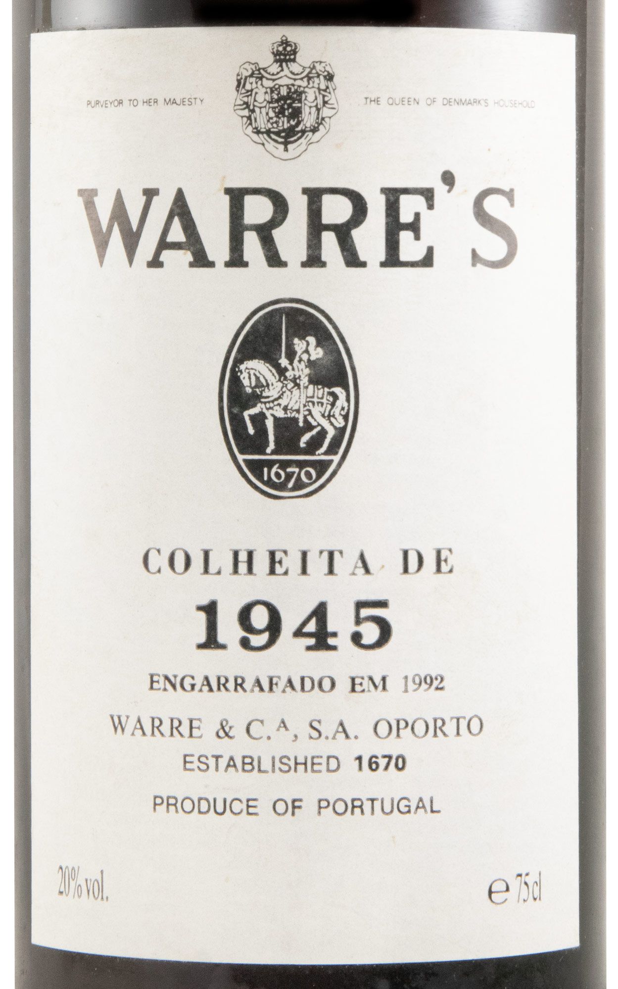 1945 Warre's Colheita Port