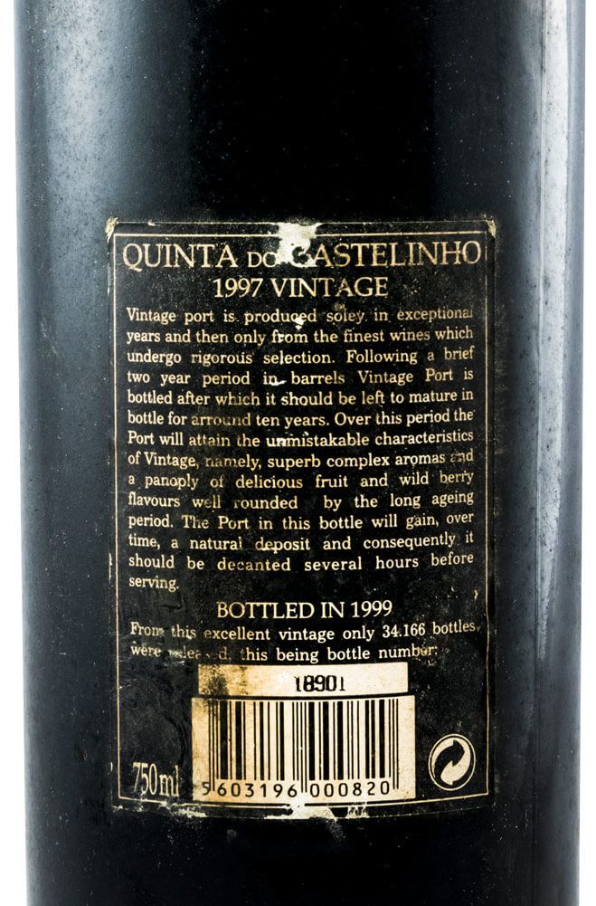 1997 Quinta do Castelinho Vintage Porto