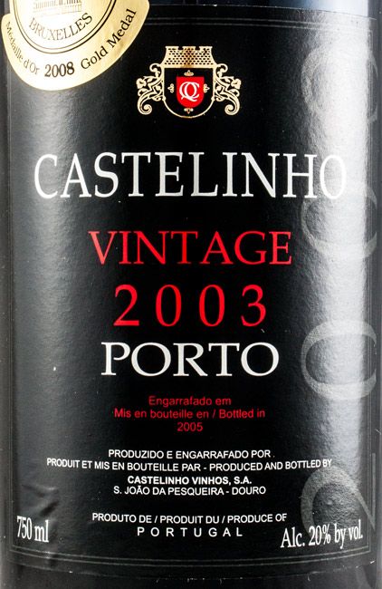 2003 Quinta do Castelinho Vintage Porto