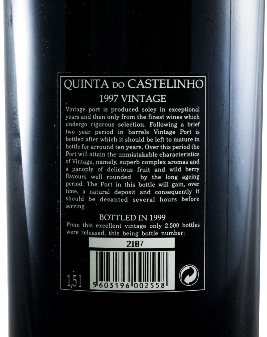 1997 Quinta do Castelinho Vintage Porto 1,5L