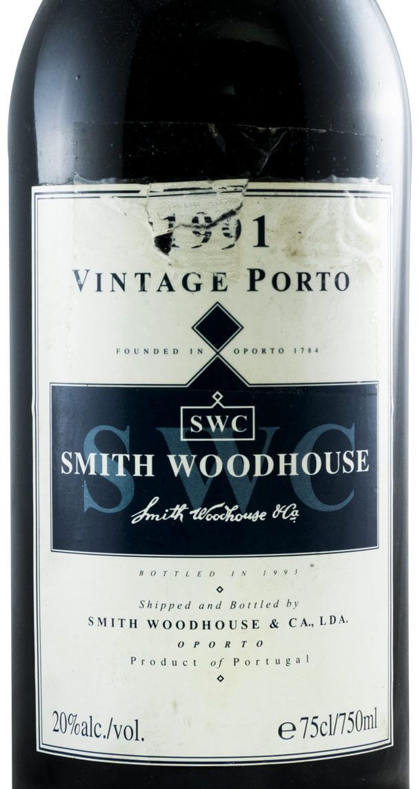 1991 Smith Woodhouse Vintage Porto