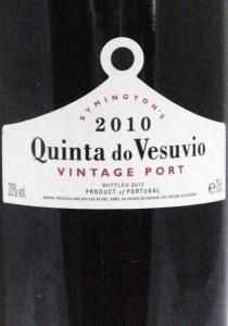2010 Quinta do Vesuvio Vintage Porto