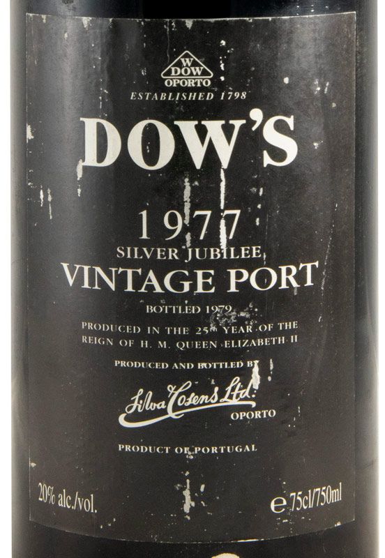 1977 Dow's Silver Jubilee Vintage Porto