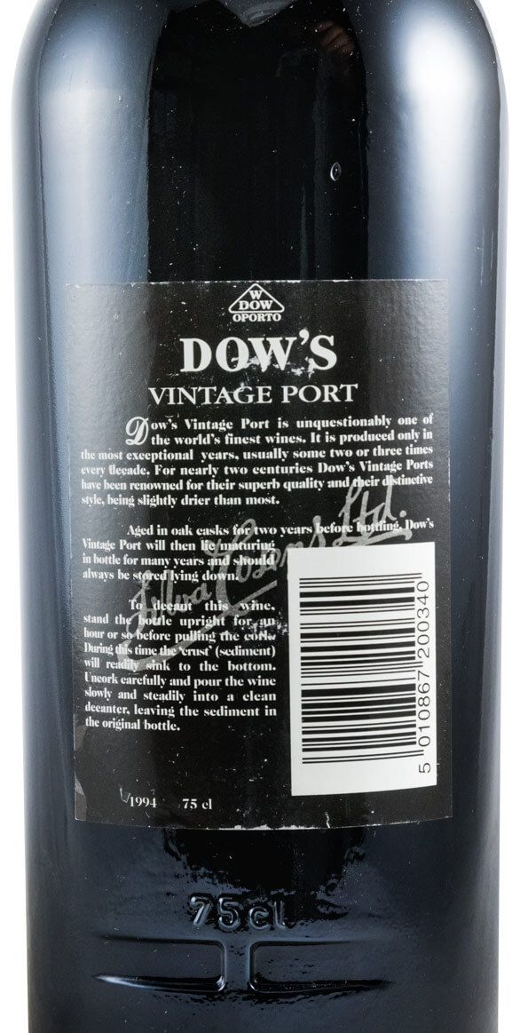 1994 Dow's Vintage Porto