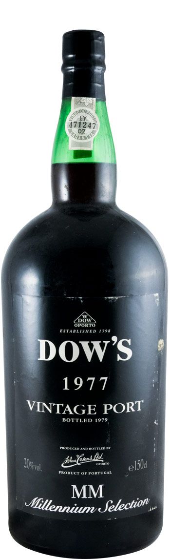 1977 Dow's Millenium Vintage Porto 1,5L