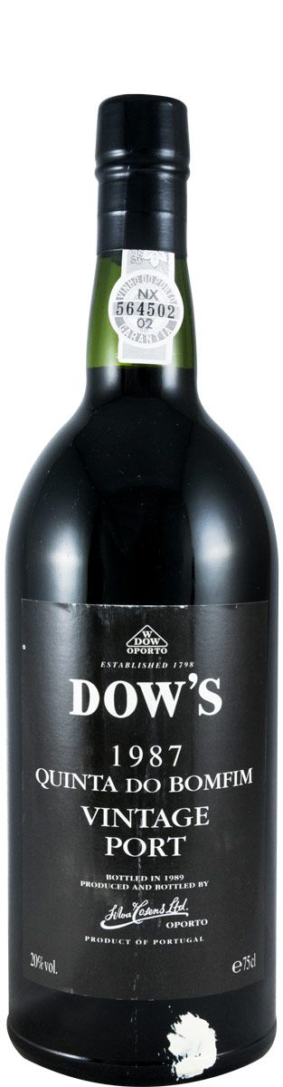 1987 Dow's Quinta do Bomfim Vintage Porto