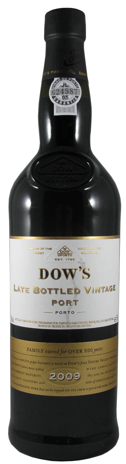 2009 Dow's LBV Port