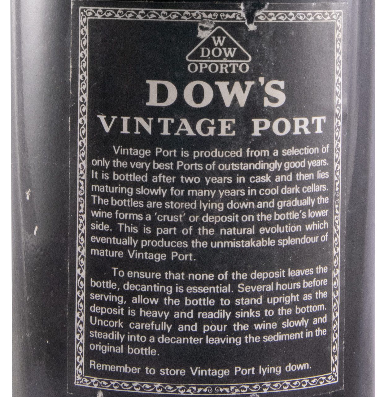 1983 Dow's Vintage Port