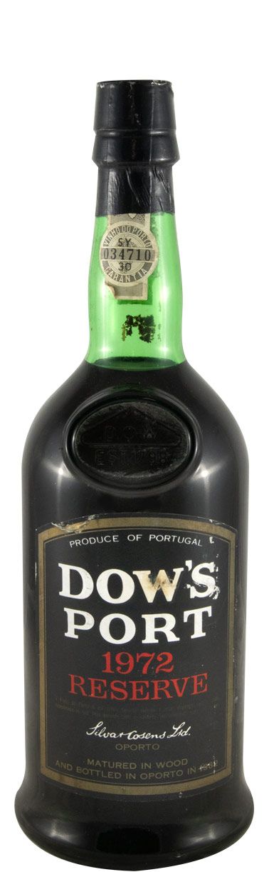 1972 Dow's Reserve Port