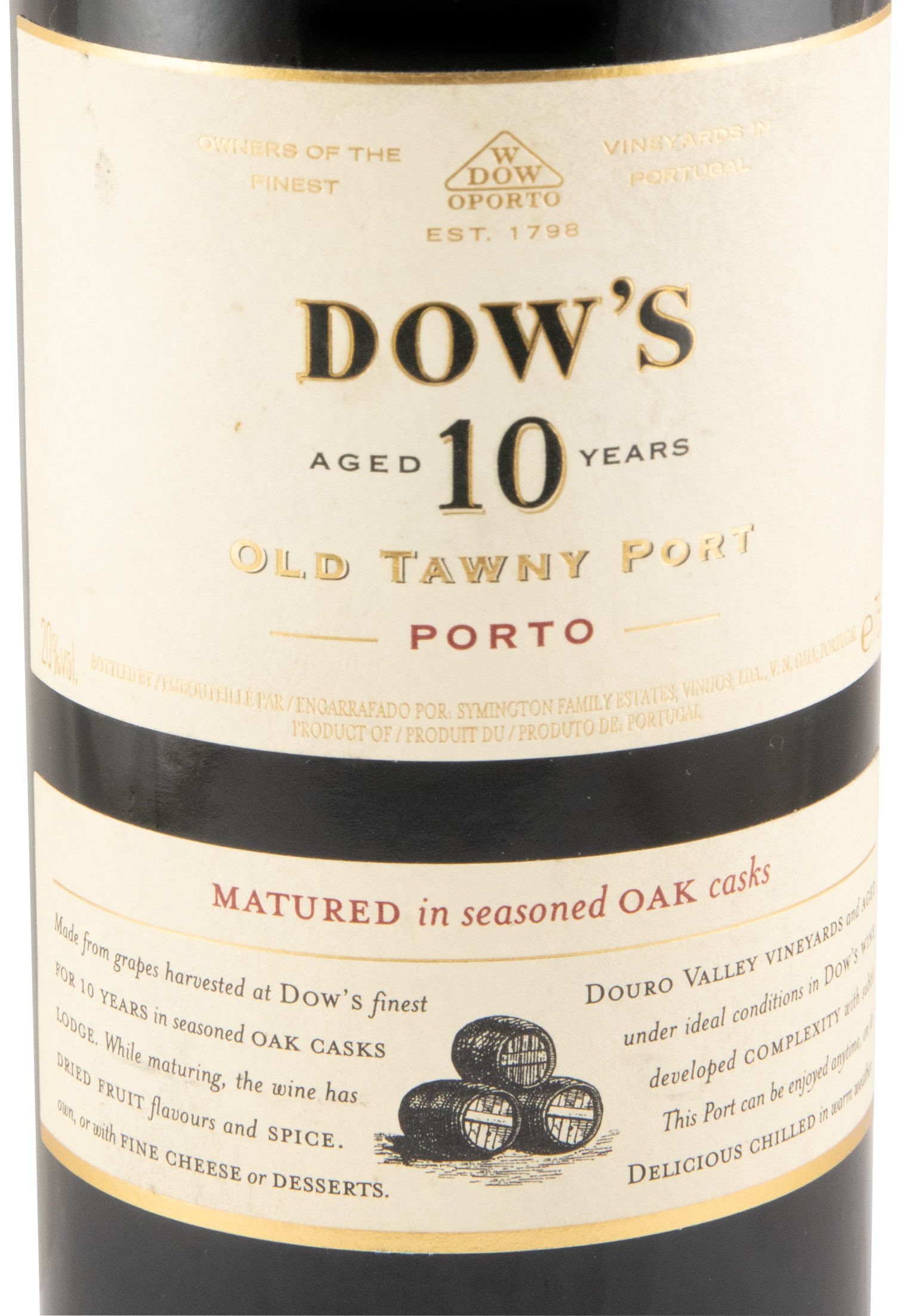 Dow's 10 years Port (former label)