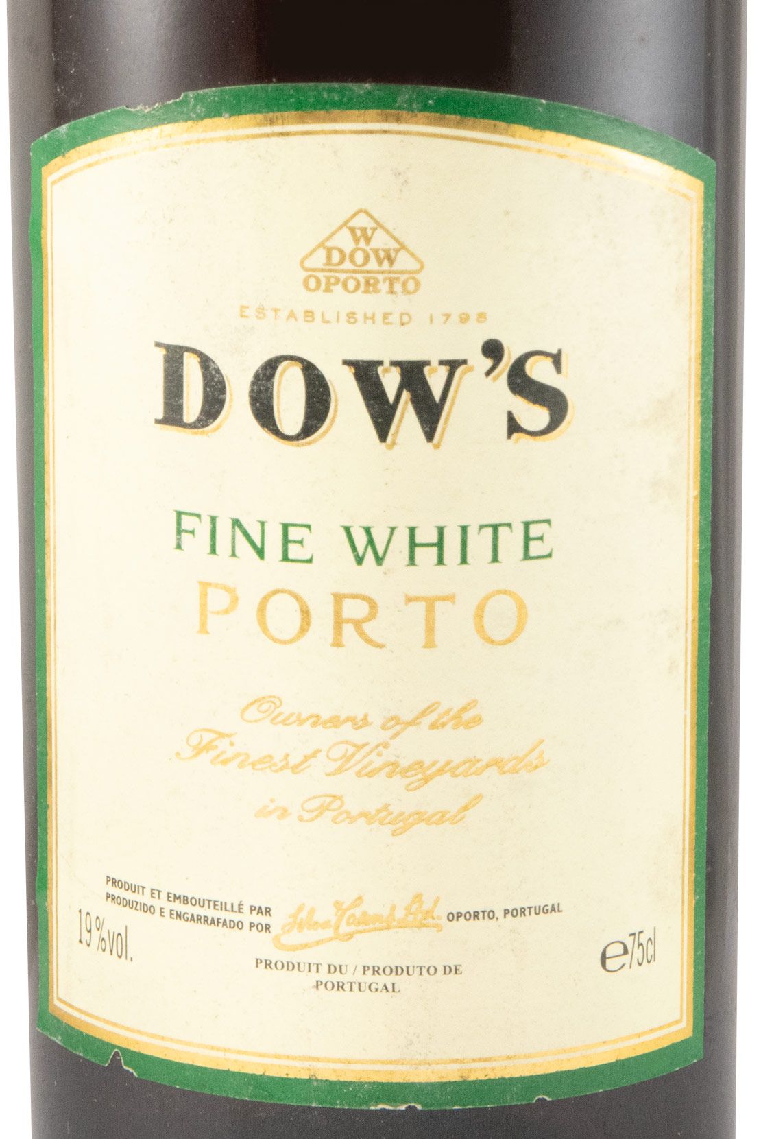 Dow's Fine White Port (former bottle)
