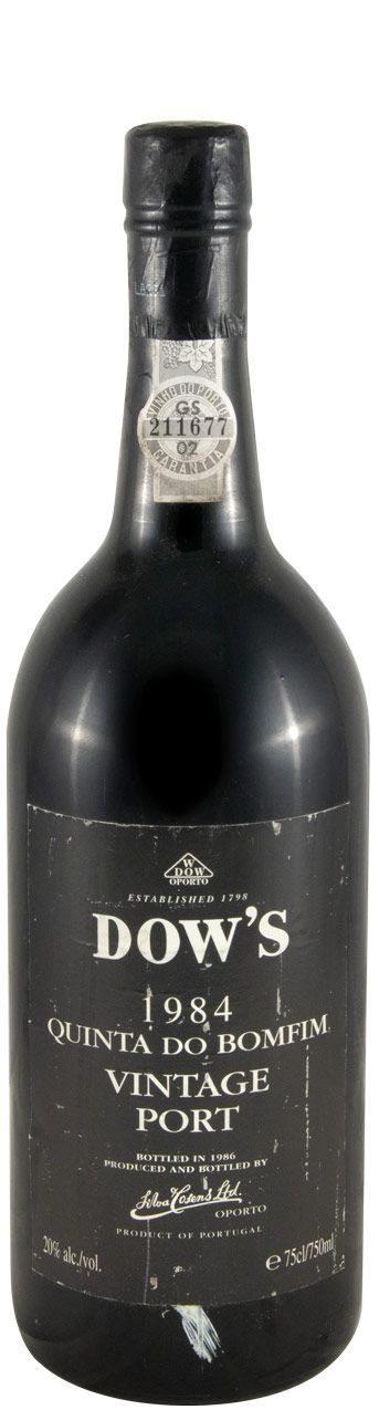1984 Dow's Quinta do Bomfim Vintage Porto